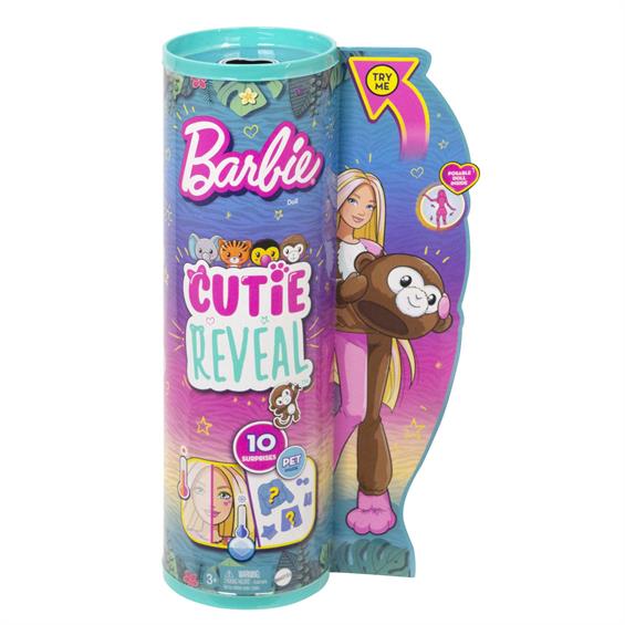 Лялька Barbie Друзі з джунглів Cutie Reveal Мавпеня (HKR01) - зображення 7