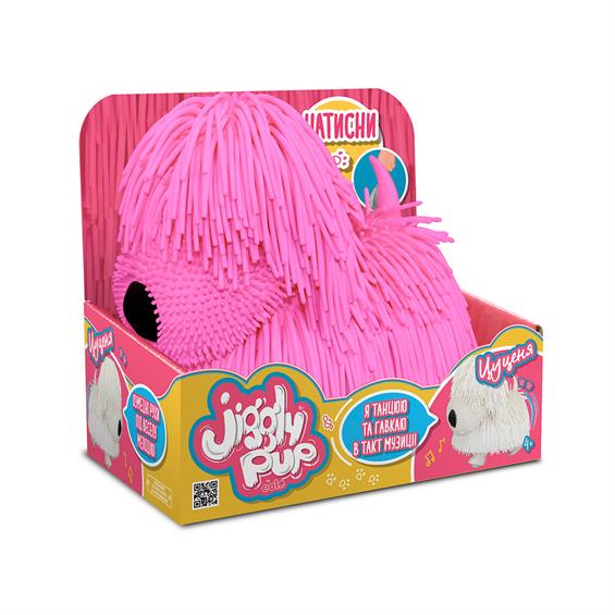 Інтерактивна іграшка Jiggly Pup Грайливе цуценя рожевий (JP001-WB-PI) - зображення 6