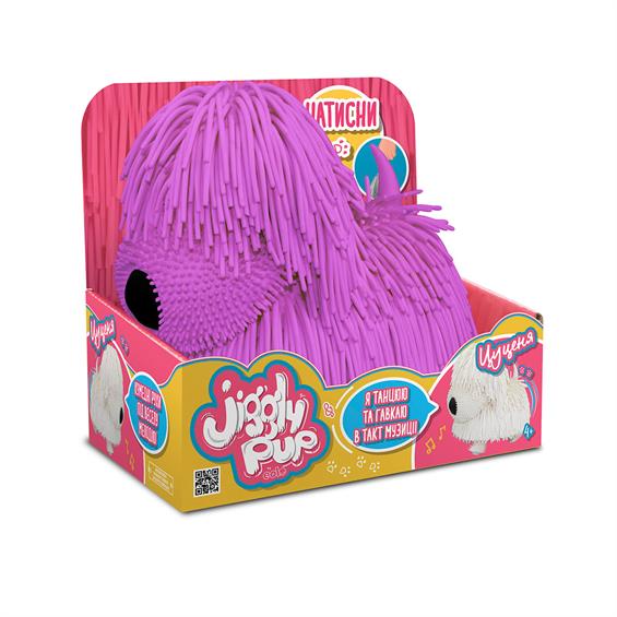 Інтерактивна іграшка Jiggly Pup Грайливе цуценя фіолетовий (JP001-WB-PU) - зображення 5