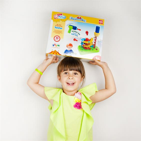 Конструктор Edu-Toys Гірка-спіраль з інструментами (JS022) - зображення 10