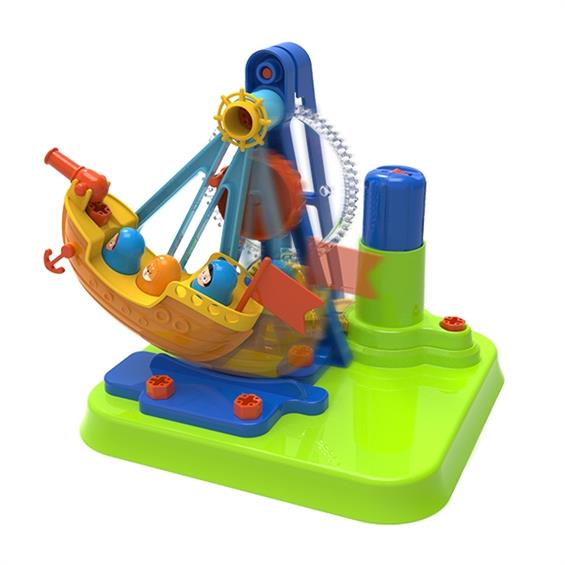 Конструктор Edu-Toys Піратський корабель з інструментами (JS026) - зображення 6