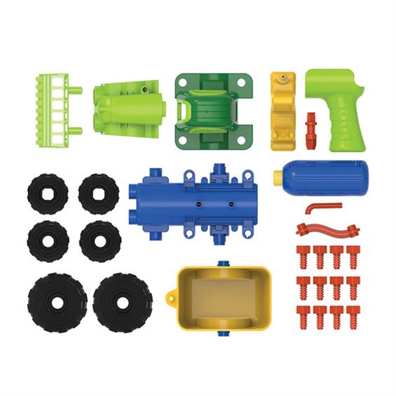 Конструктор Edu-Toys Трактор з інструментами (JS030) - зображення 5