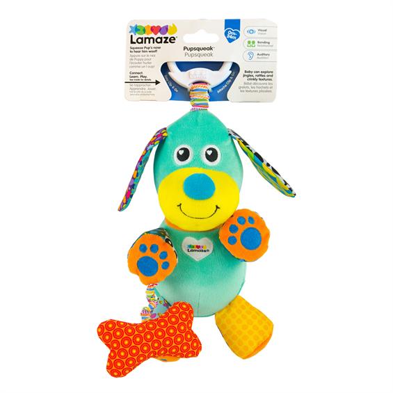 М'яка іграшка-підвіска Lamaze Собачка зі звуком (L27023) - зображення 4