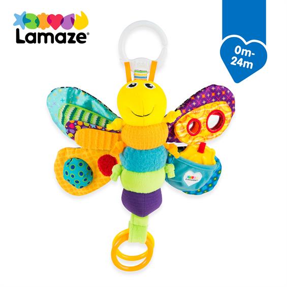 М'яка іграшка-підвіска Lamaze Метелик із прорізувачем і пискавкою (L27024) - зображення 10