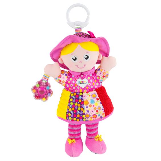 М'яка іграшка-підвіска Lamaze Лялька Емілі з брязкальцем (L27026) - зображення 3