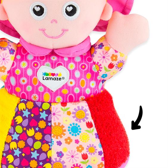 М'яка іграшка-підвіска Lamaze Лялька Емілі з брязкальцем (L27026) - зображення 15