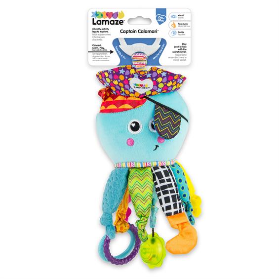 М'яка іграшка-підвіска Lamaze Кальмар із прорізувачем (L27068) - зображення 4