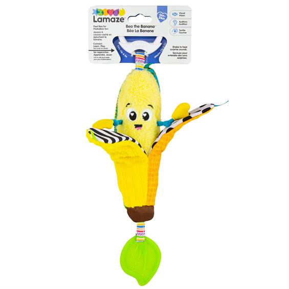 М'яка іграшка-підвіска Lamaze Бананчик із прорізувачем (L27382) - зображення 4