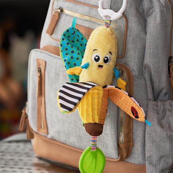 М'яка іграшка-підвіска Lamaze Бананчик із прорізувачем (L27382) - зображення 8