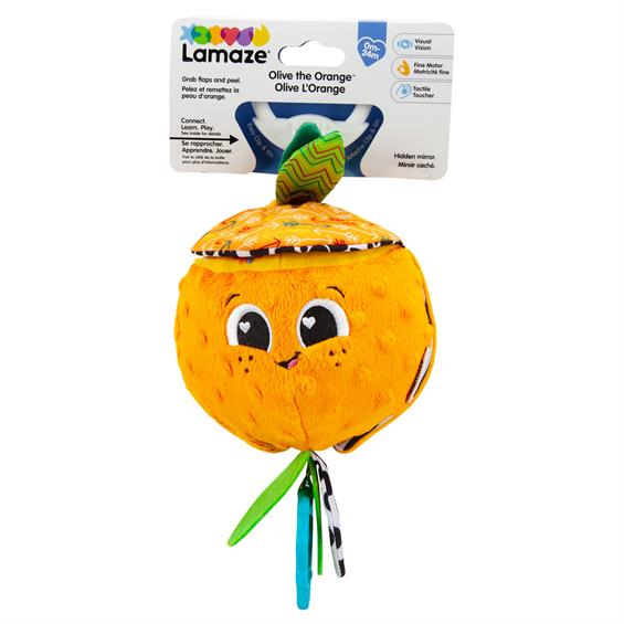 М'яка іграшка-підвіска Lamaze Апельсинка з прорізувачем (L27384) - зображення 4