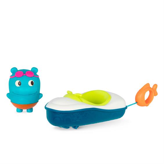 Іграшка для ванни Battat Бегемотик Плюх (LB1711Z) - зображення 1