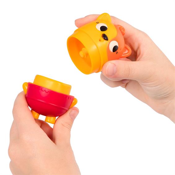 Набір іграшок для ванної Battat Друзяки Буль бризкалки, змінюють колір (LB1845Z) - зображення 6