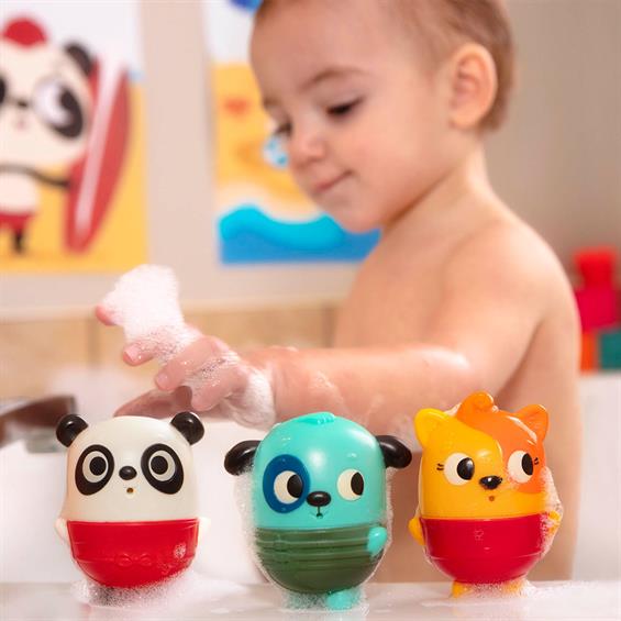 Набір іграшок для ванної Battat Друзяки Буль бризкалки, змінюють колір (LB1845Z) - зображення 1