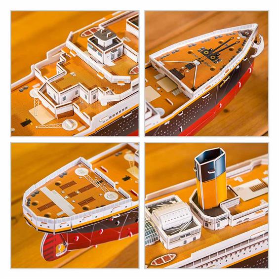 Тривимірна головоломка-конструктор Титанік (T4011h) - зображення 2