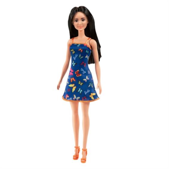 Кукла Barbie Супер стиль Брюнетка у синій сукні (T7439/HBV06) - зображення 1