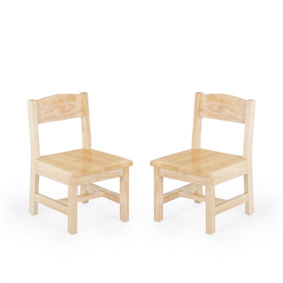 Комплект дитячих стільців 2 шт University 25 см U69102 - зображення 1
