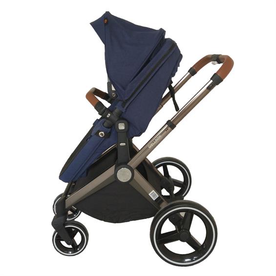 Дитяча коляска Welldon 2 в 1 (синій) WD007-3 - зображення 6