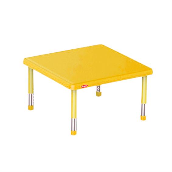 Дитячий стіл Yucai 80х80 з регулюванням висоти 40-60, жовтий (YCY-011-Yellow) - зображення 1