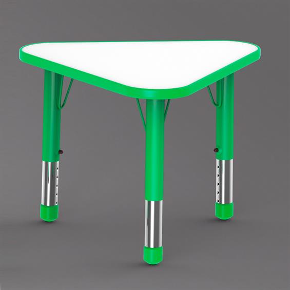 Дитячий стіл Yucai 67x60 з регулюванням висоти 40-60, зелений (YCY-072-Green) - зображення 1